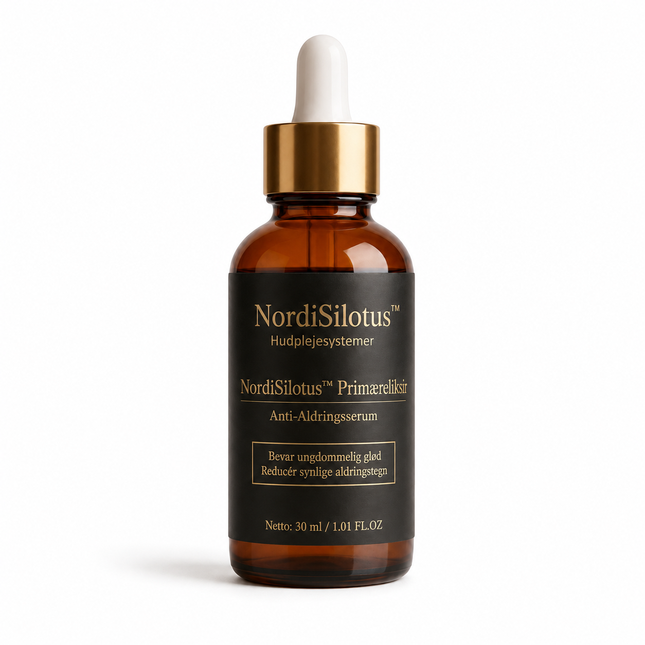 NordiSilotus™ Primæreliksir – Anti-Aldringsserum mod Synlige Aldringstegn